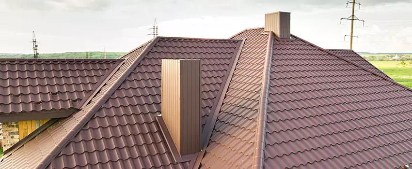 Residential Chimney Flashing Restoration in Chesterfield, MO