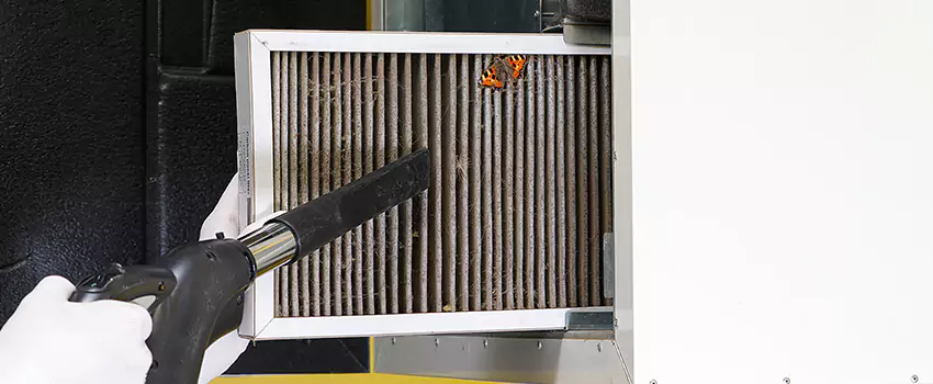 Clogged Air Duct Cleaning Process in Chesterfield, MO