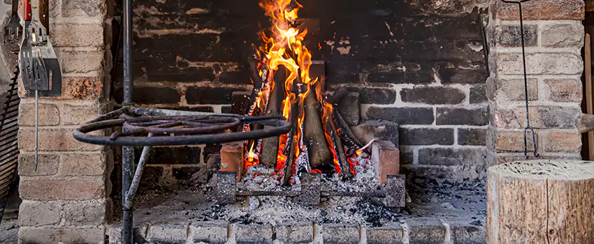 Cracked Electric Fireplace Bricks Repair Services  in Chesterfield, MO