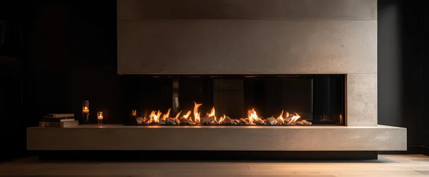 Gas Fireplace Ember Bed Design Services in Chesterfield, Missouri