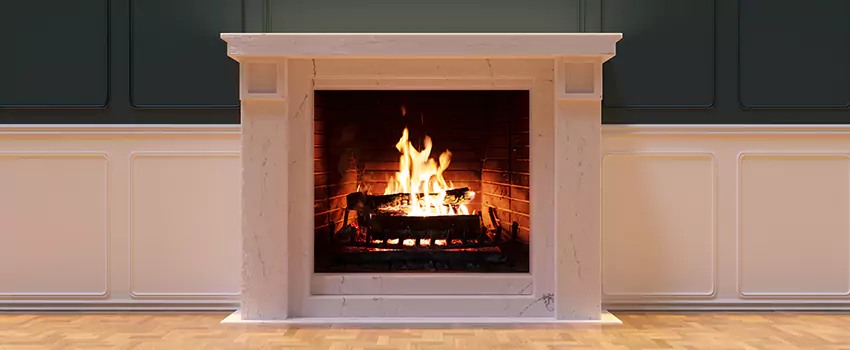 Open Flame Wood-Burning Fireplace Installation Services in Chesterfield, Missouri